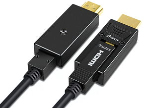 结构特别的HDMI光纤线 4K HDR投影长距离传输的新选择